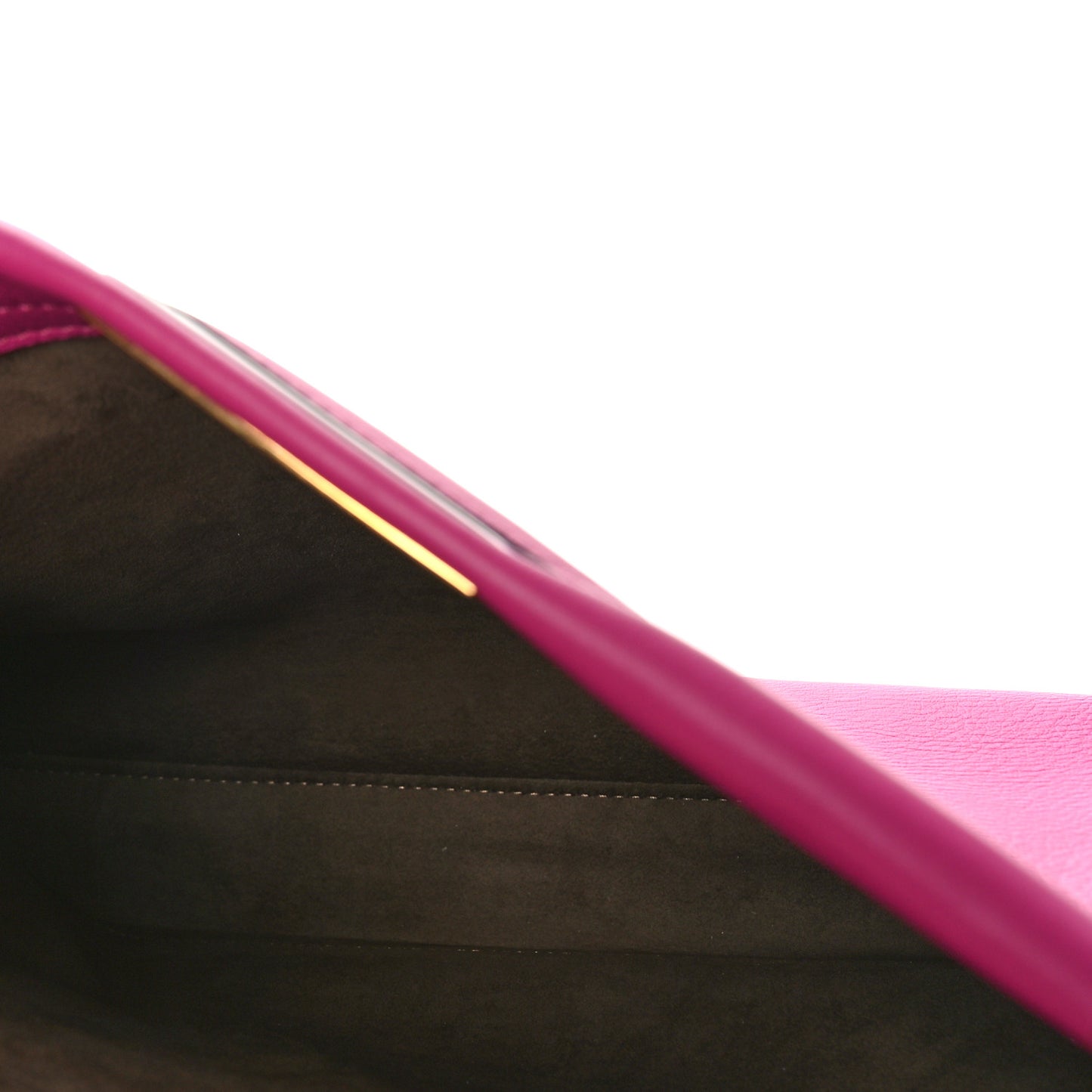 Vitello Seta Medium Peekaboo Iconic Satchel Magenta