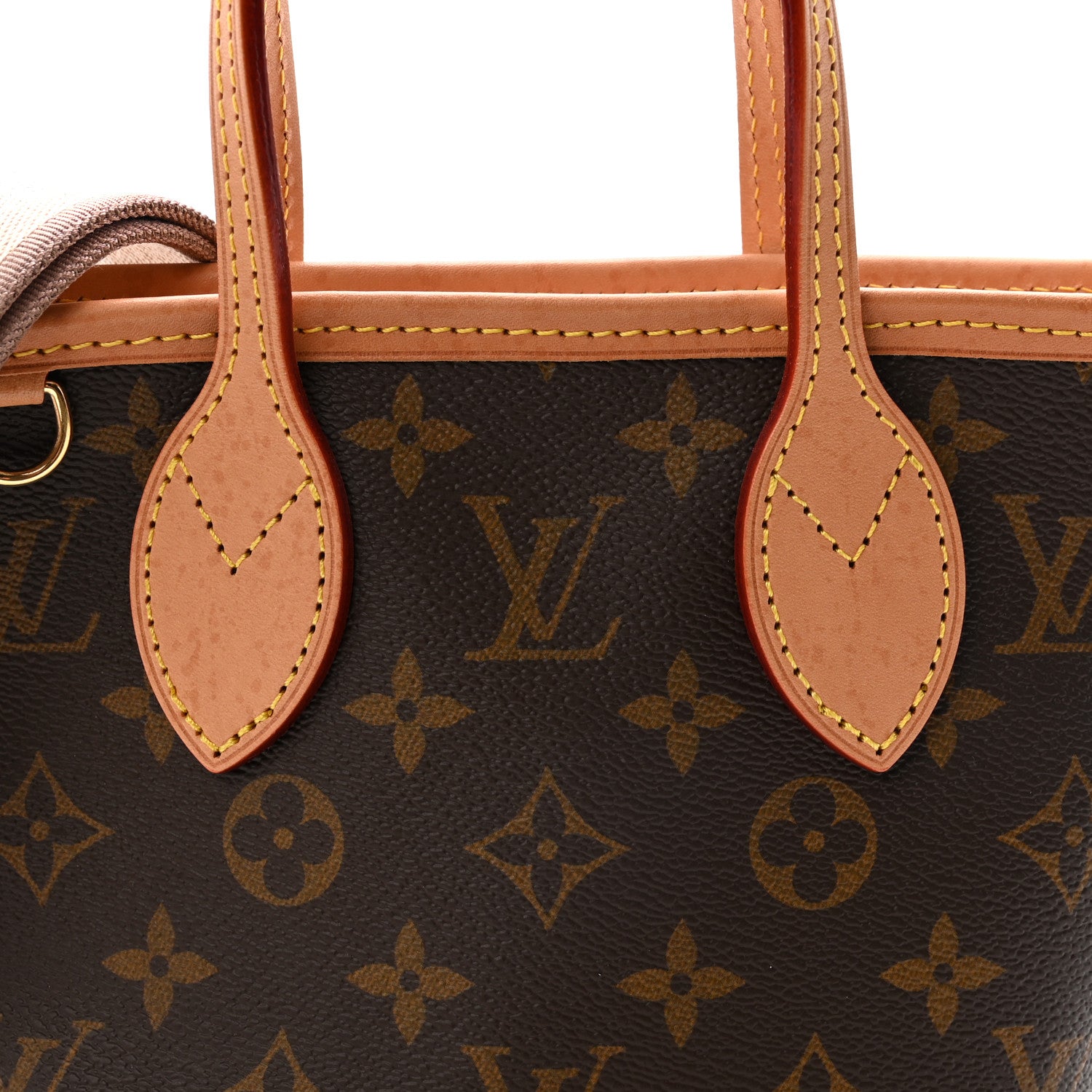 Louis Vuitton Monogram Neverfull BB Beige 8 of 10