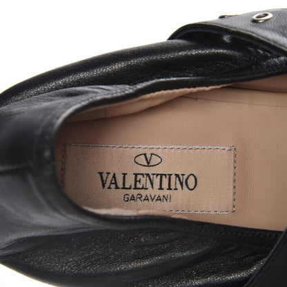 Valentino Garavani Nappa Love Latch Ballerina Flats 40.5 Black 5 of 8