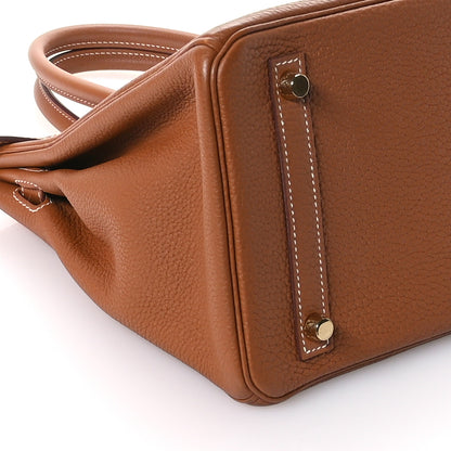 Hermes Togo Birkin 30 Gold 9 of 11