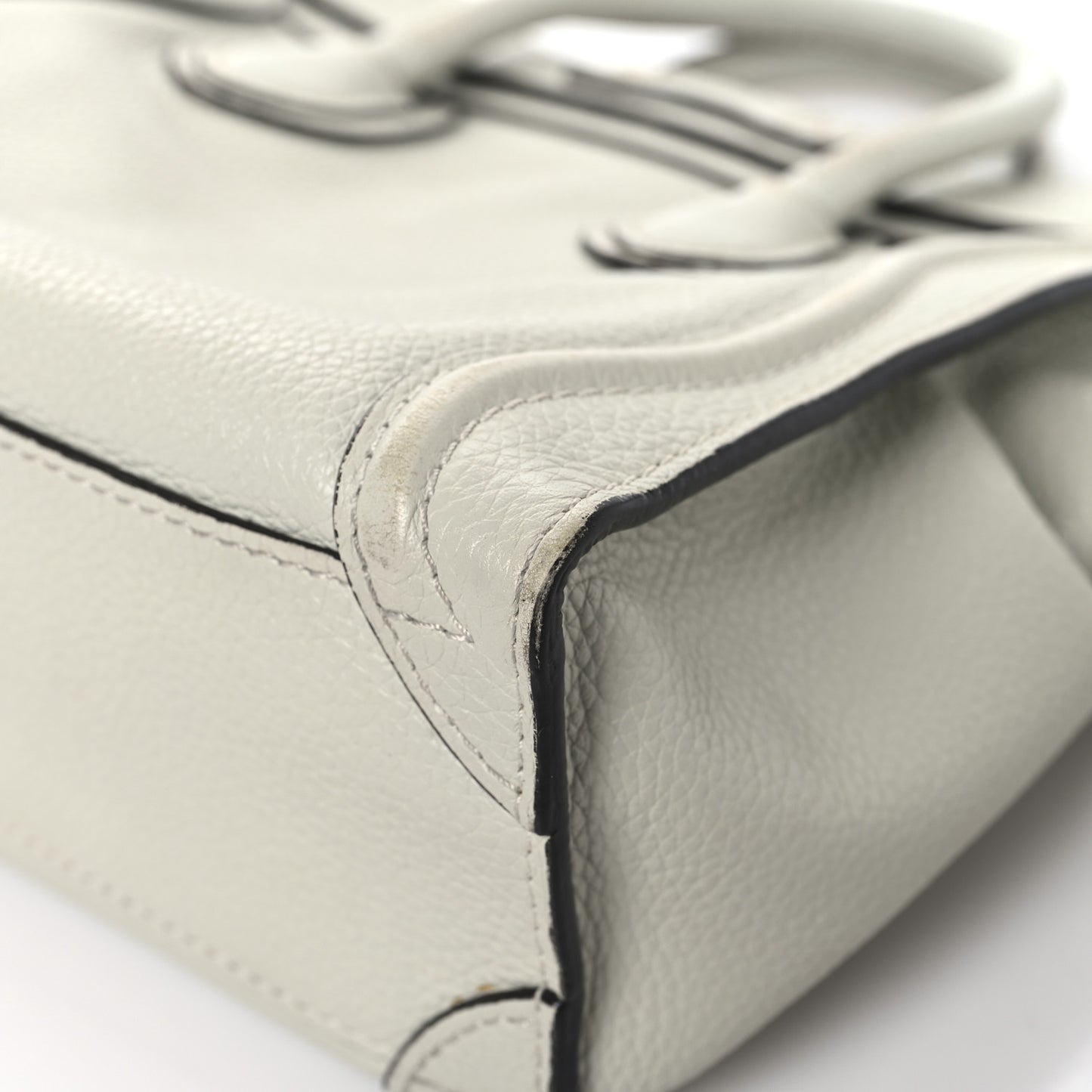 Drummed Calfskin Nano Luggage Lune