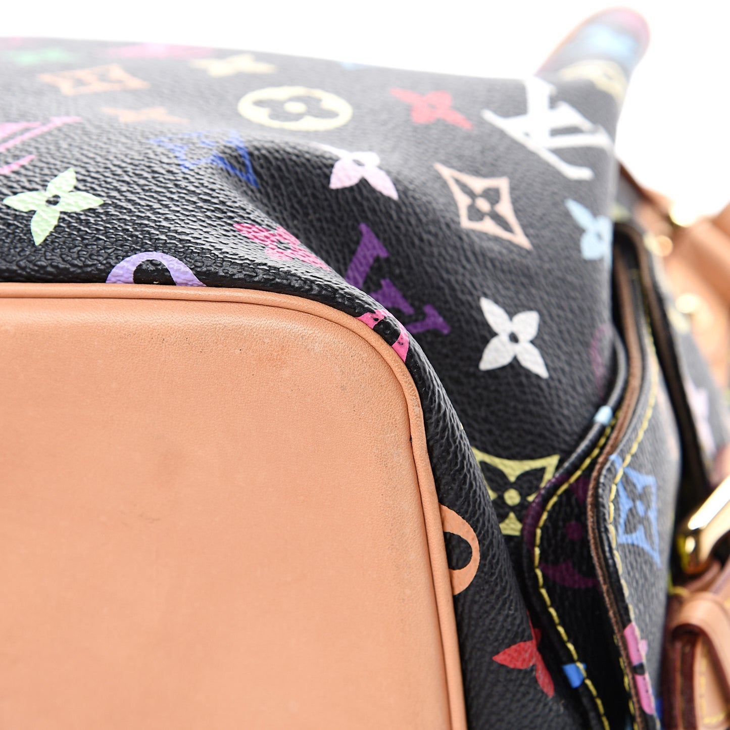 Monogram Multicolor Petit Noe Black