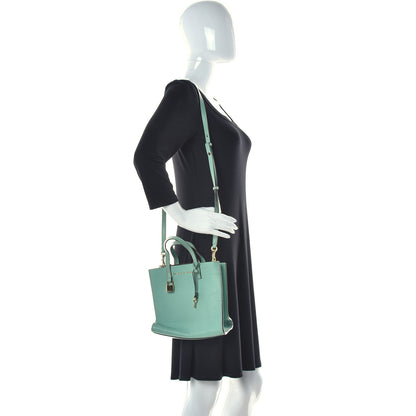Marc Jacobs Grained Calfskin Mini Grind Tote Green 2 of 13
