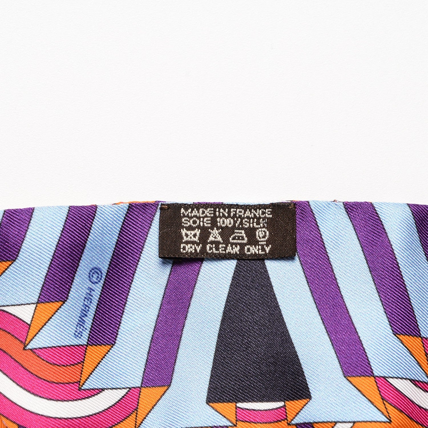 Hermes Silk Ballet Aquatique Twilly 4 of 5