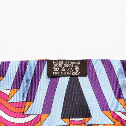 Hermes Silk Ballet Aquatique Twilly 4 of 5