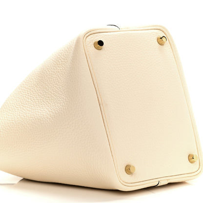Hermes Taurillon Clemence Picotin Lock 18 PM Nata 9 of 11