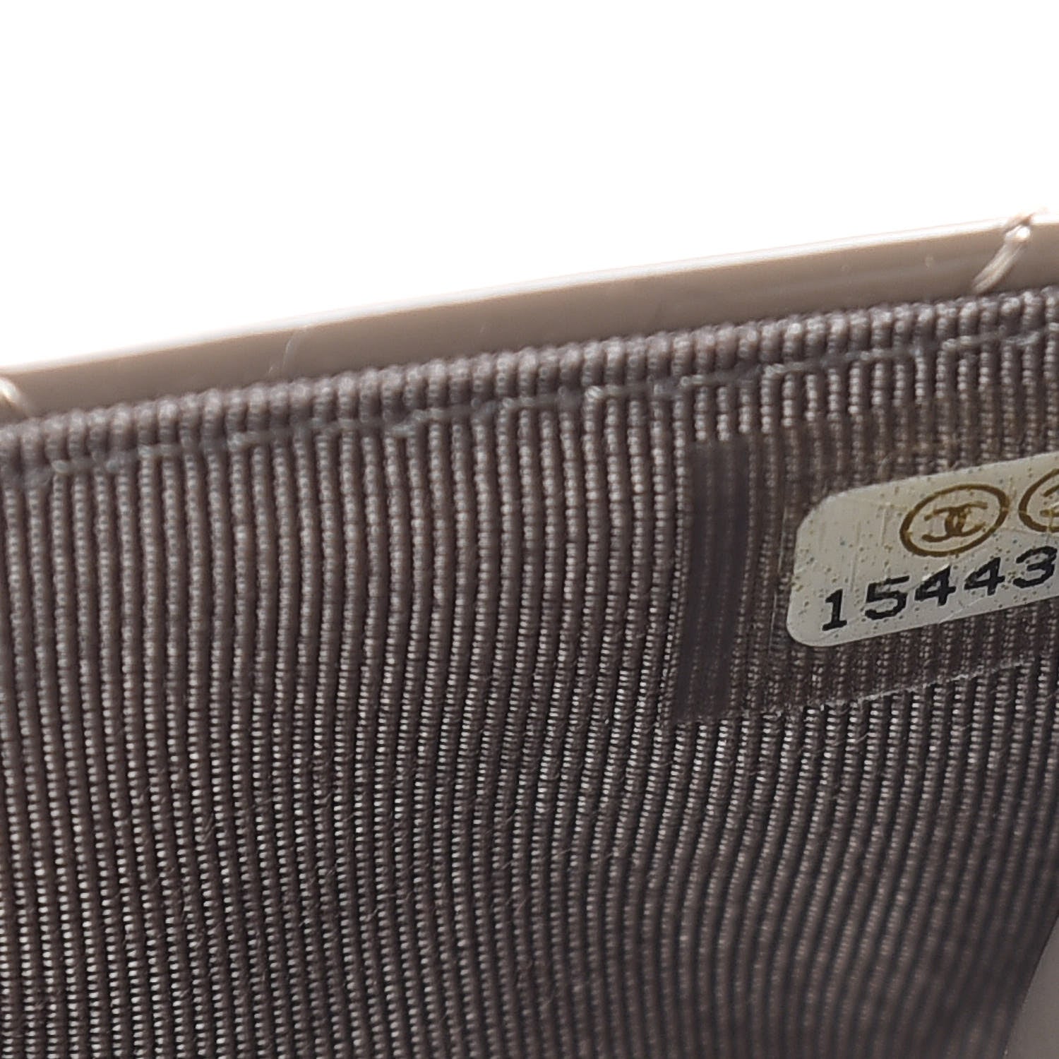 Chanel Patent Quilted Wallet On Chain WOC Grey 8 of 16
