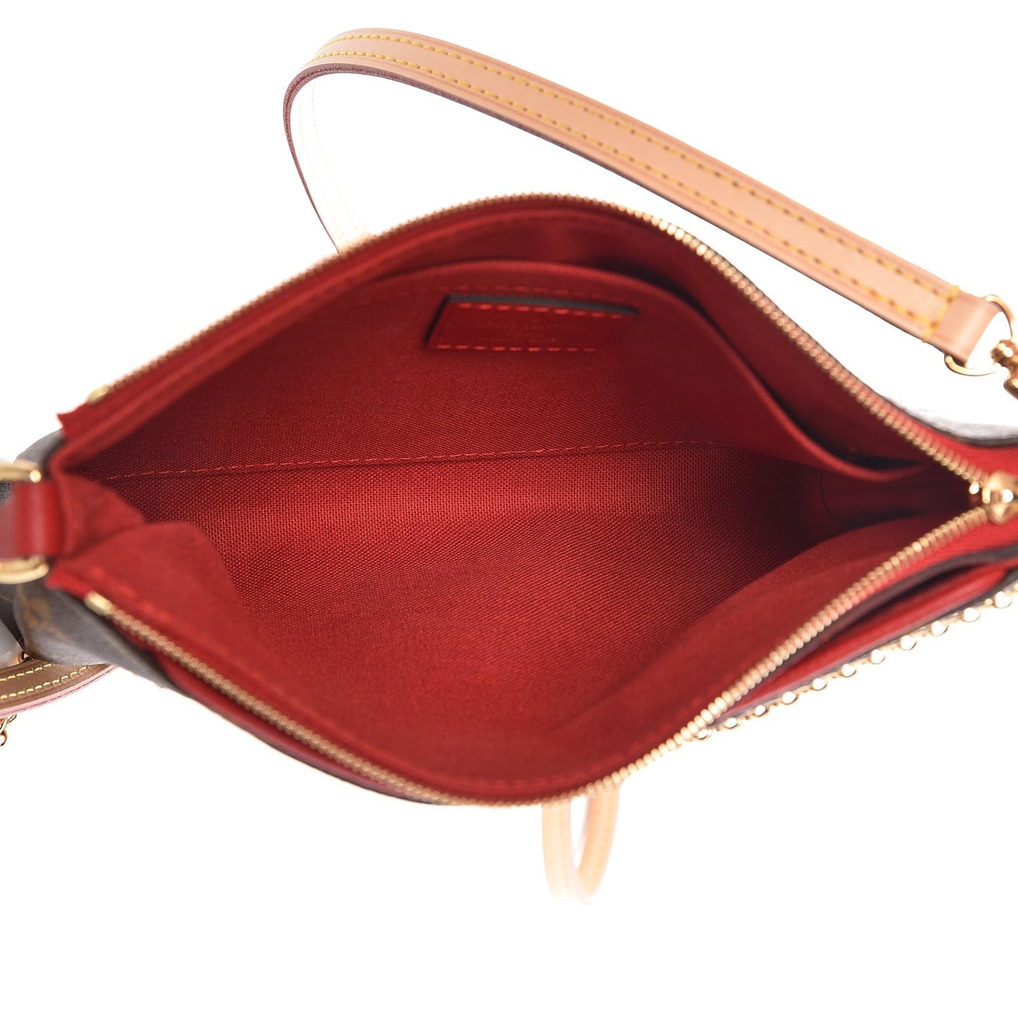 Monogram Pallas Clutch Cherry