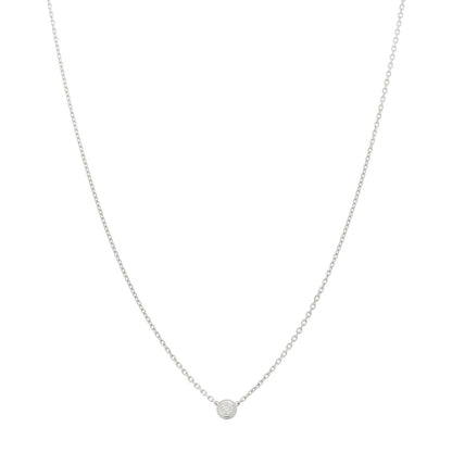 Cartier 18K White Gold Diamond XS D'Amour Pendant Necklace 1 of 6