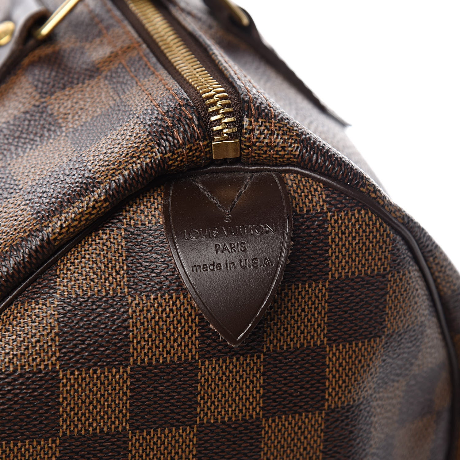 Louis Vuitton Damier Ebene Speedy 30 6 of 14