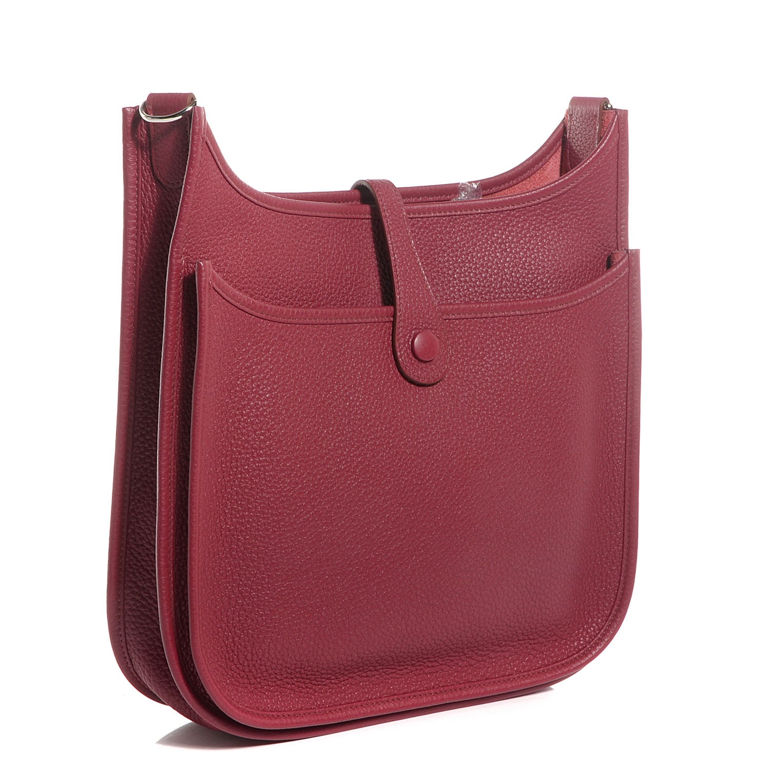 Hermes Taurillon Clemence Evelyne III PM Rubis 9 of 16