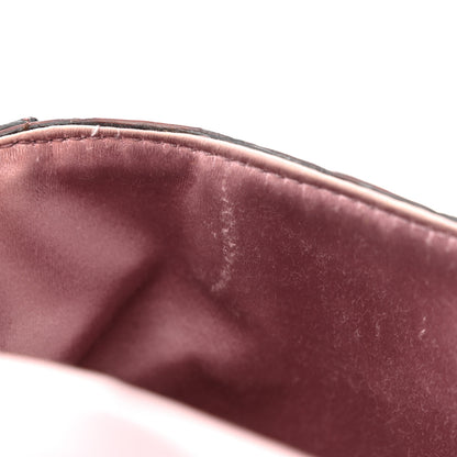 Gucci Velvet Monogram Crocodile Tom Ford Jeweled Dragon Shoulder Bag Purple Pink 10 of 10