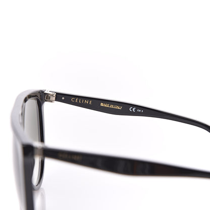 Celine Acetate Thin Shadow Sunglasses CL41435/S Black 6 of 6