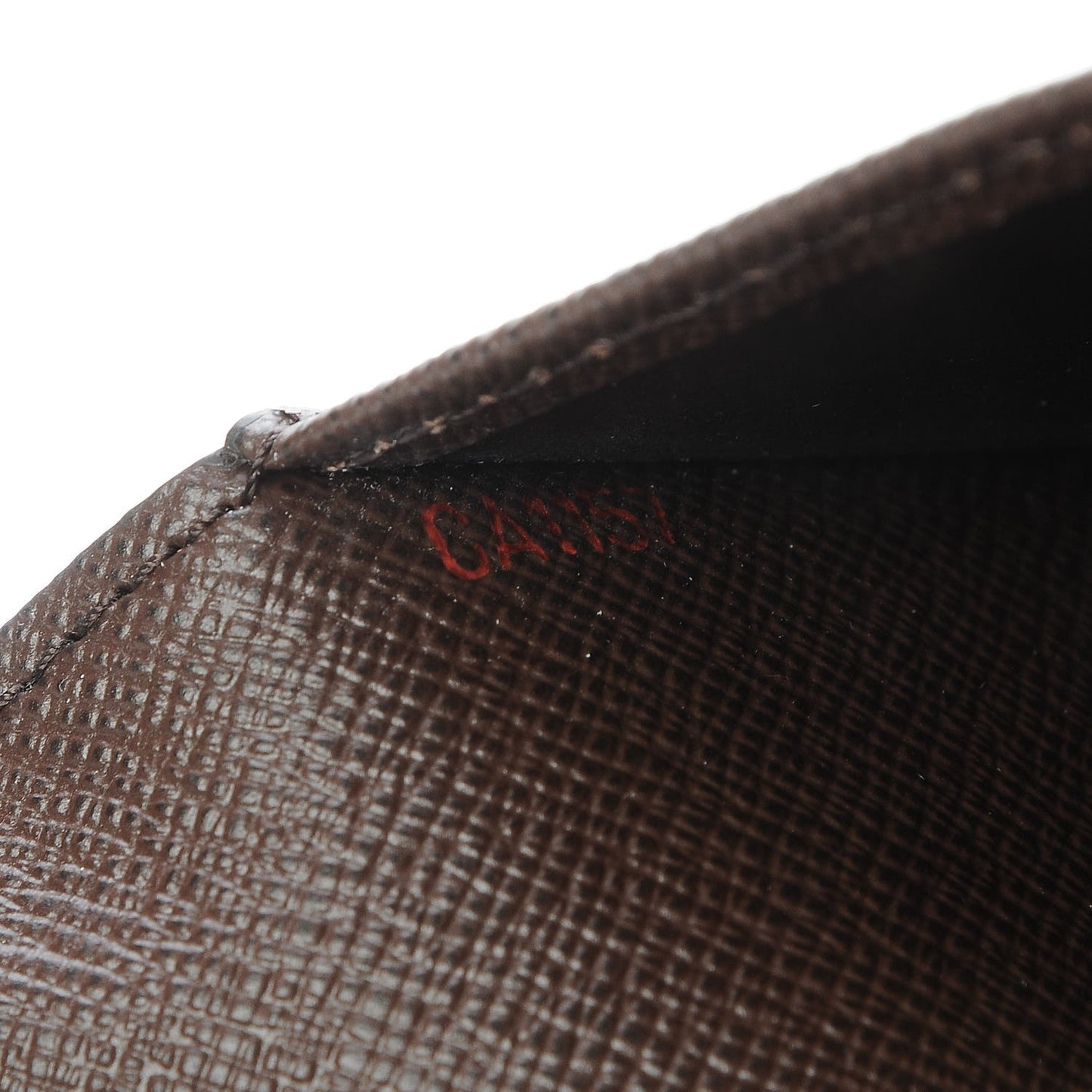 Damier Ebene Pocket Agenda Cover