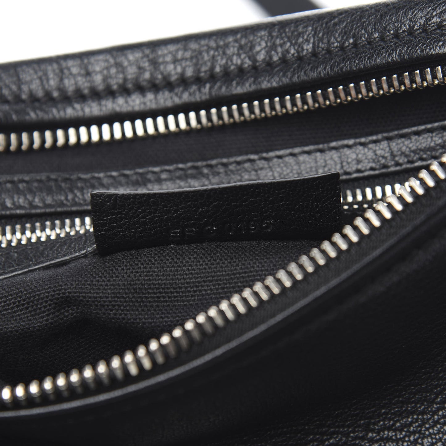 Sugar Goatskin Small Pandora Black