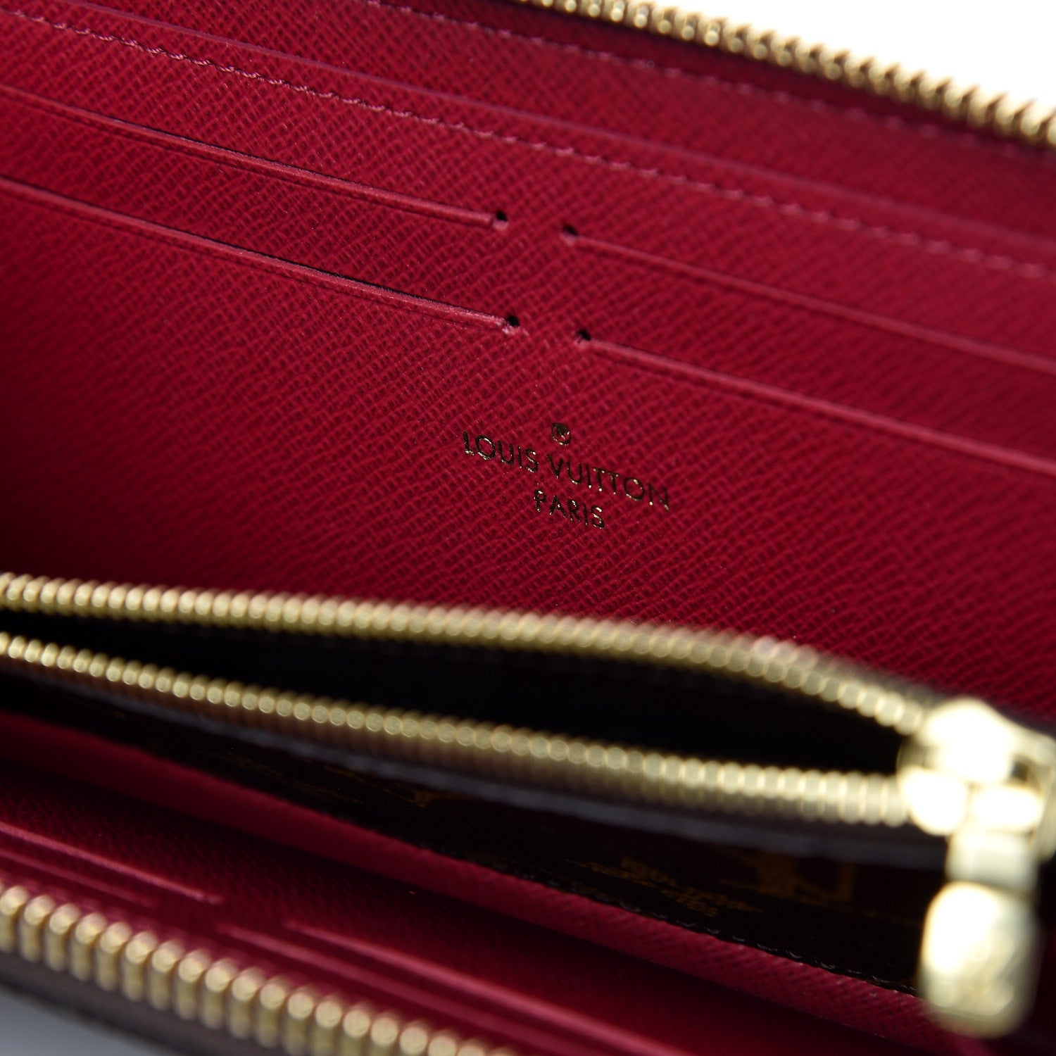 Louis Vuitton Monogram Clemence Wallet Fuchsia 7 of 9