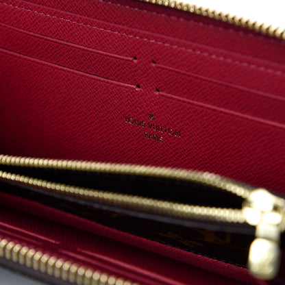 Louis Vuitton Monogram Clemence Wallet Fuchsia 7 of 9