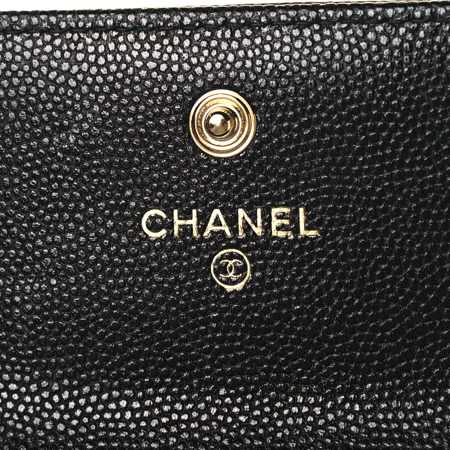 Chanel Caviar Quilted Boy Flap Card Holder Black 5 of 10