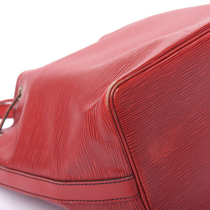 Louis Vuitton Epi Petit Noe Castillan Red 7 of 15