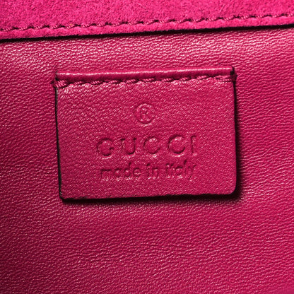 Gucci Patent Microguccissima Small Broadway Clutch Peonia Flower 6 of 10