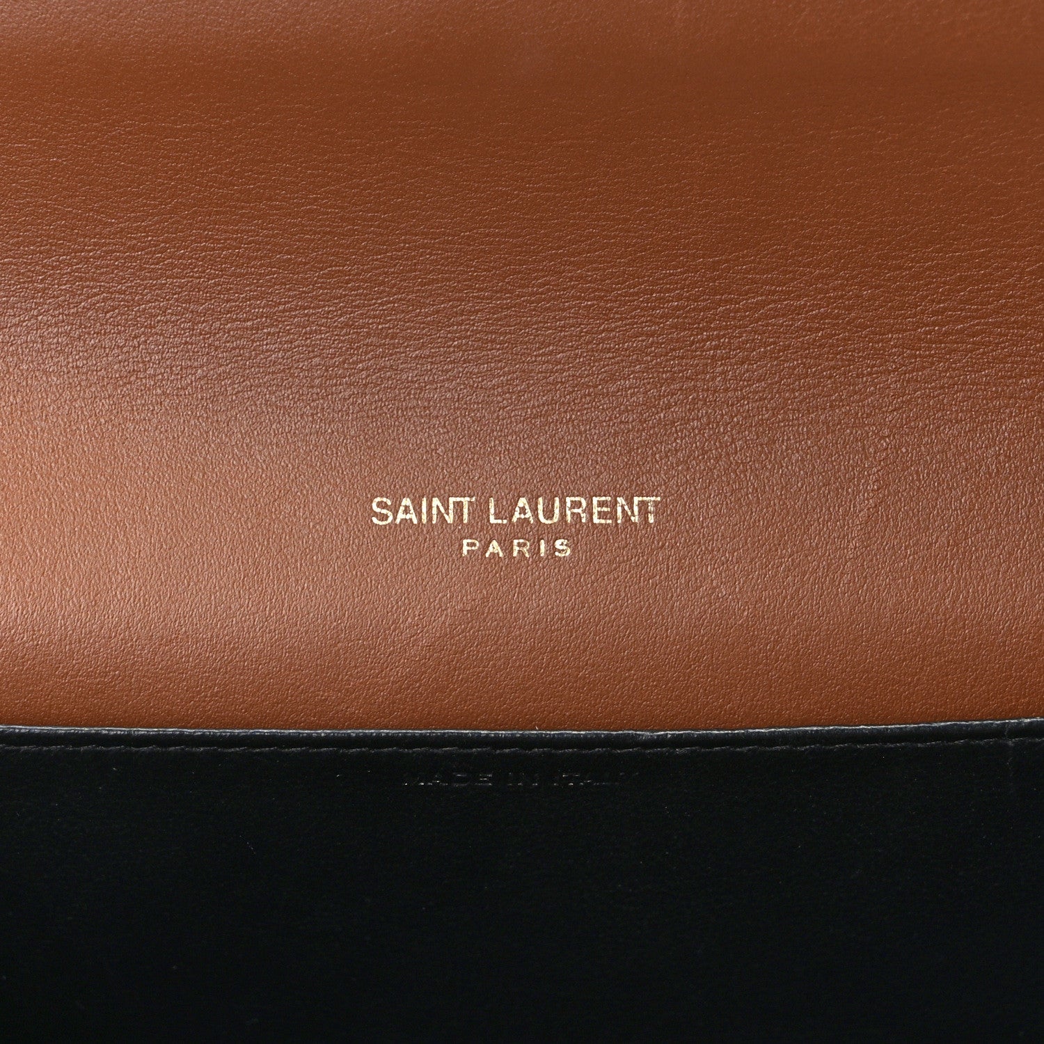 Saint Laurent Micro Raffia Monogram Uptown Chain Wallet Natural Hay Brick 7 of 13