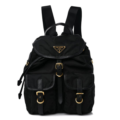 Prada Tessuto Nylon Vela Small Backpack Black 1 of 11