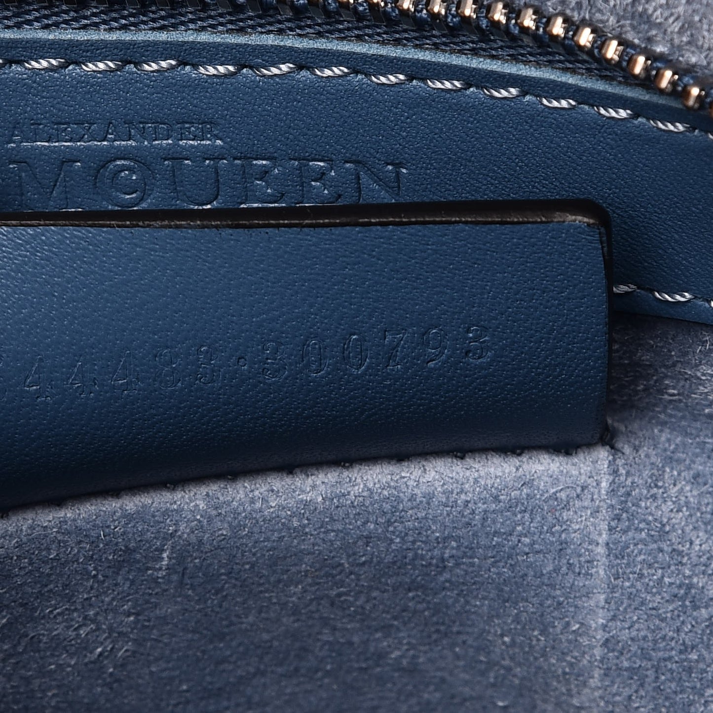 Calfskin Large Heroine Blue