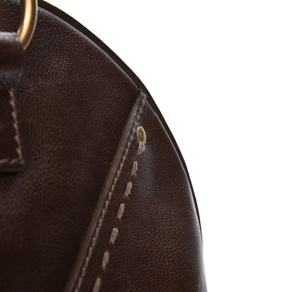 Saint Laurent Calfskin Oversized Muse Dark Brown 12 of 17