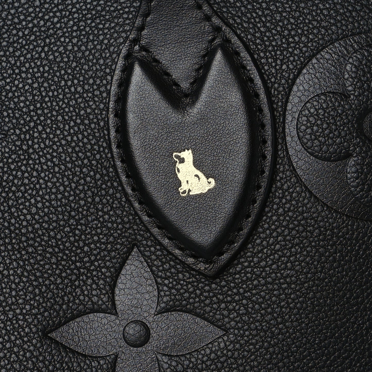 Empreinte Monogram Giant Wild At Heart Neverfull MM Black