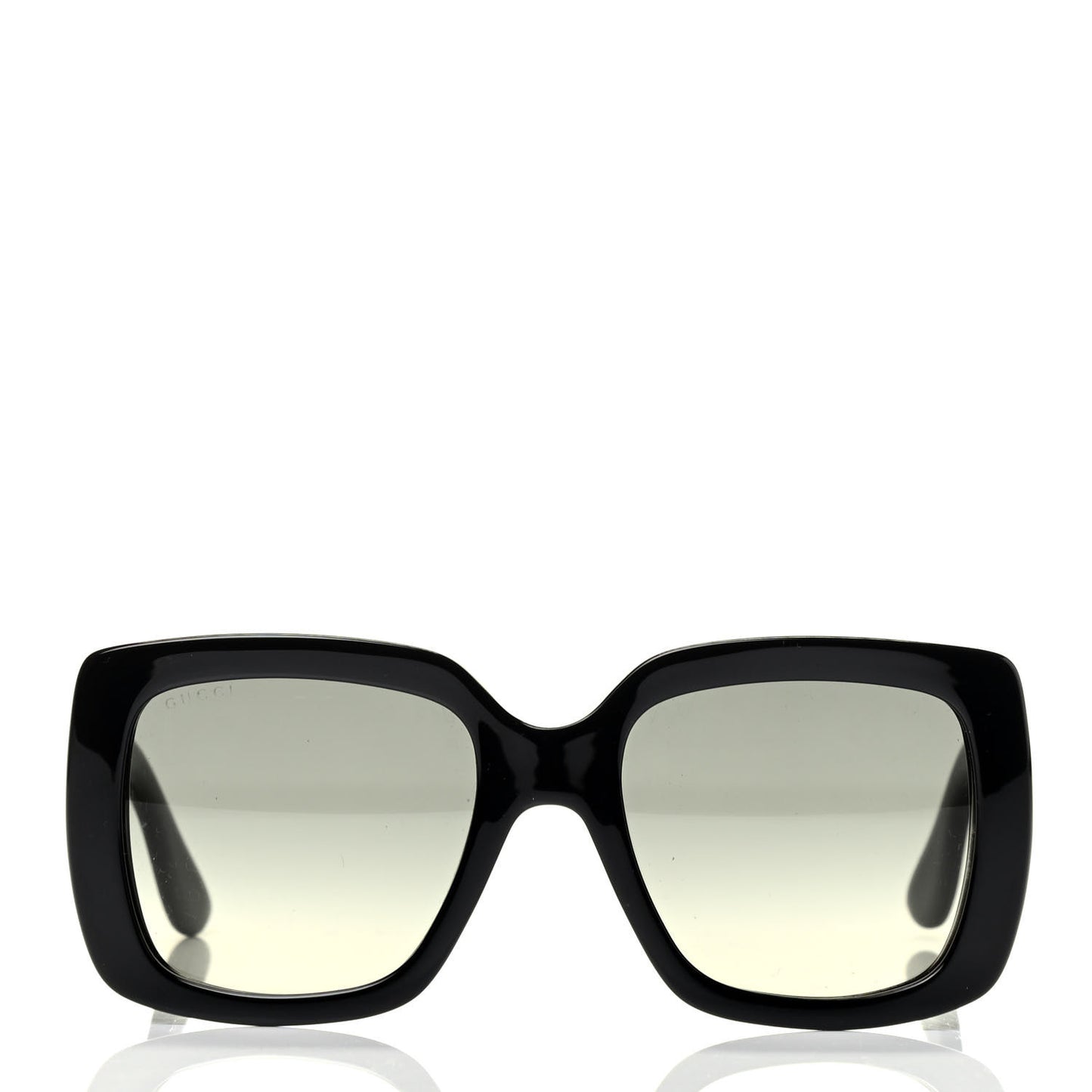 Acetate Square Frame Sunglasses GG0141S Black