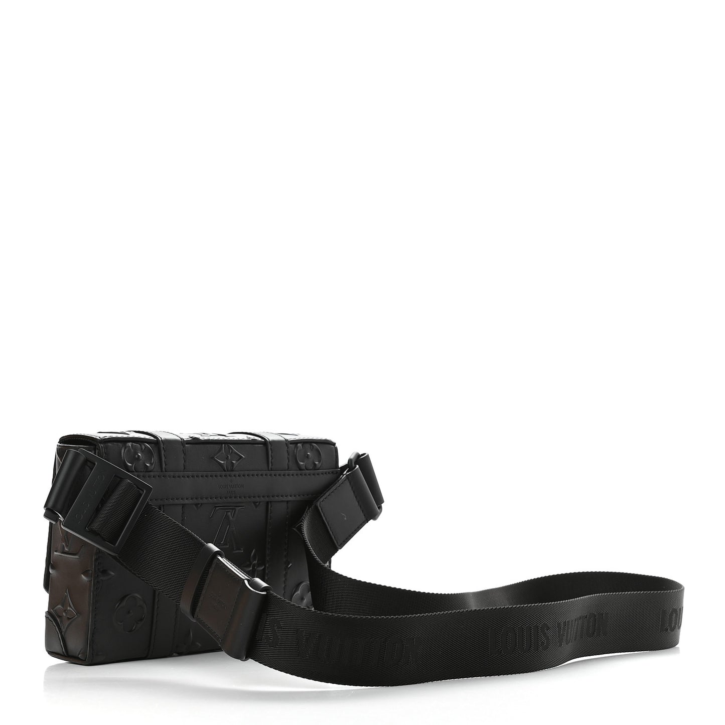 Monogram Seal Slingback Trunk Black