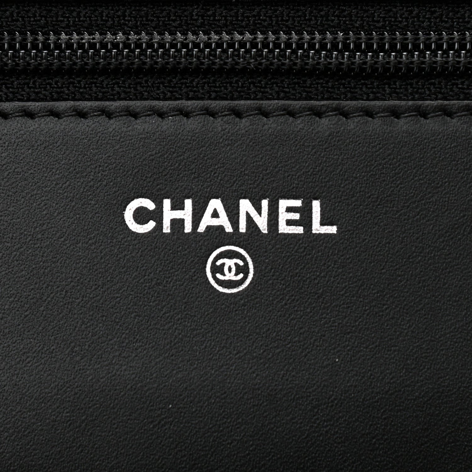 Chanel Shiny Aged Calfskin Quilted Boy Wallet On Chain WOC So Black 6 of 13