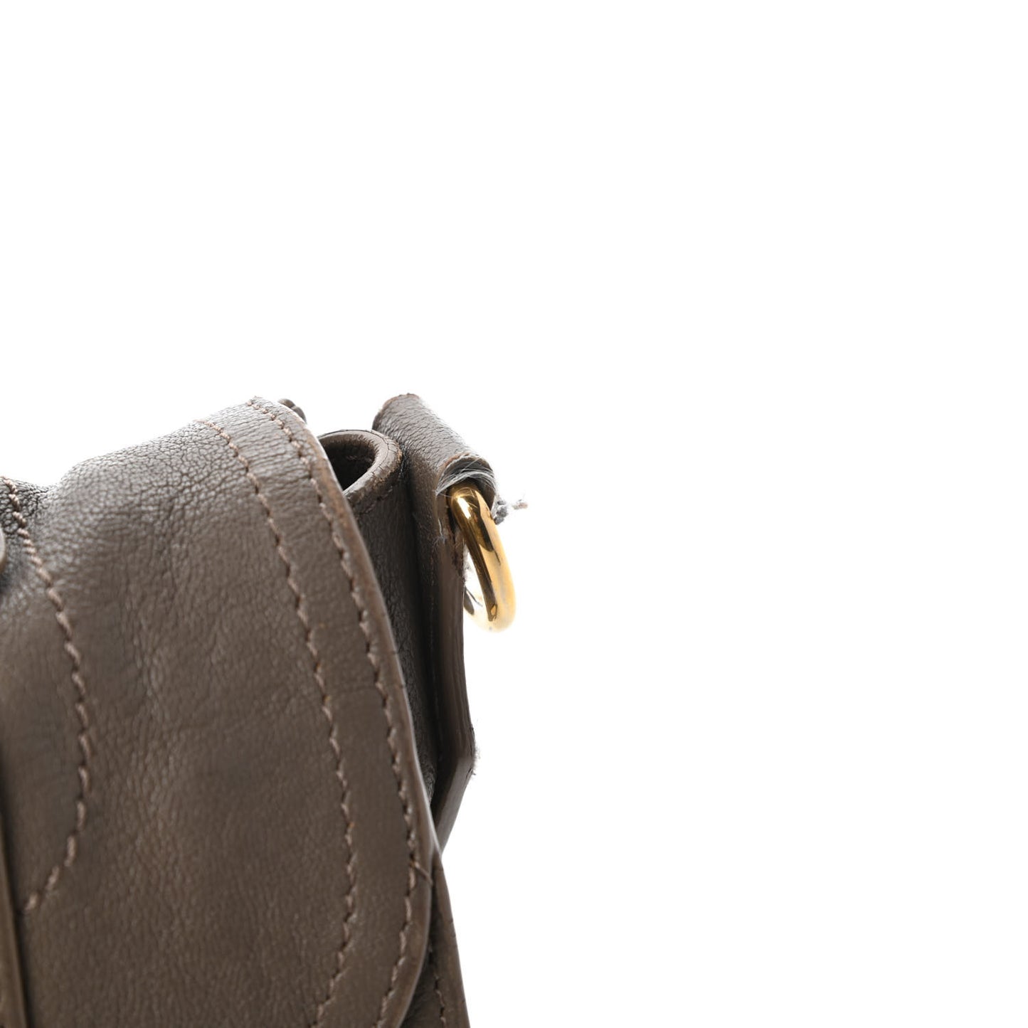 Lambskin Tiny PS1 Satchel Smoke