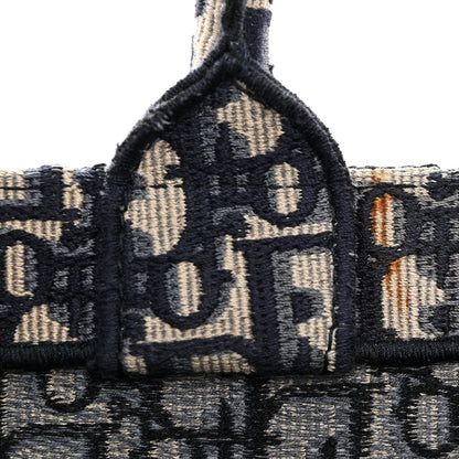 Christian Dior Oblique Large Book Tote Blue Multicolor 11 of 16
