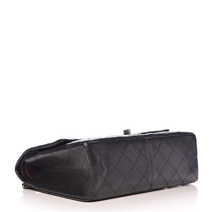 Chanel Aged Calfskin Quilted 2.55 Reissue 226 Flap Black 4 of 14