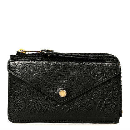 Louis Vuitton Empreinte Recto Verso Card Holder Black 7 of 8