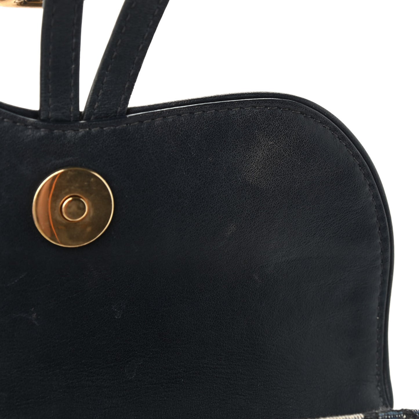 Oblique Saddle Belt Bag Blue