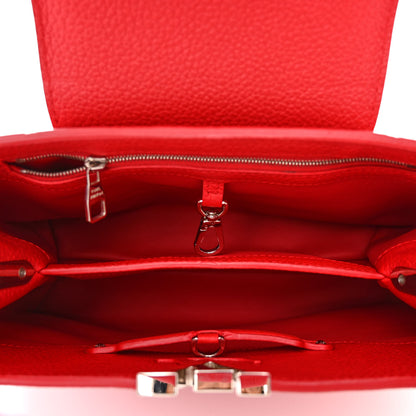 Louis Vuitton Taurillon Capucines PM Rubis 5 of 9