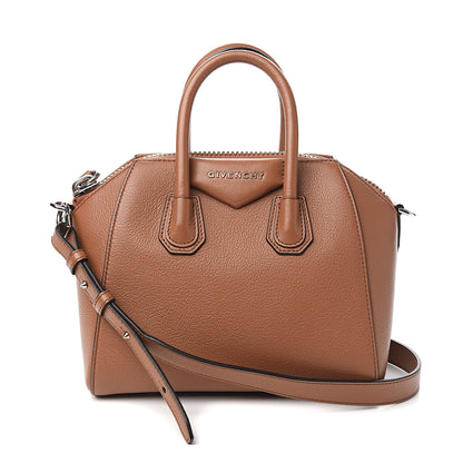 Givenchy Sugar Goatskin Mini Antigona Caramel 1 of 9
