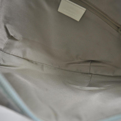 Gucci Monogram Patent Small Hobo Blue 6 of 8