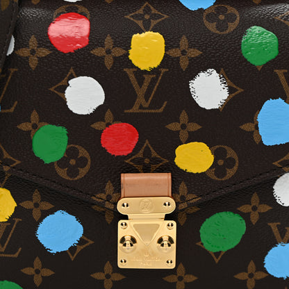 Louis Vuitton LV x YK Monogram Painted Dots Pochette Metis 8 of 10