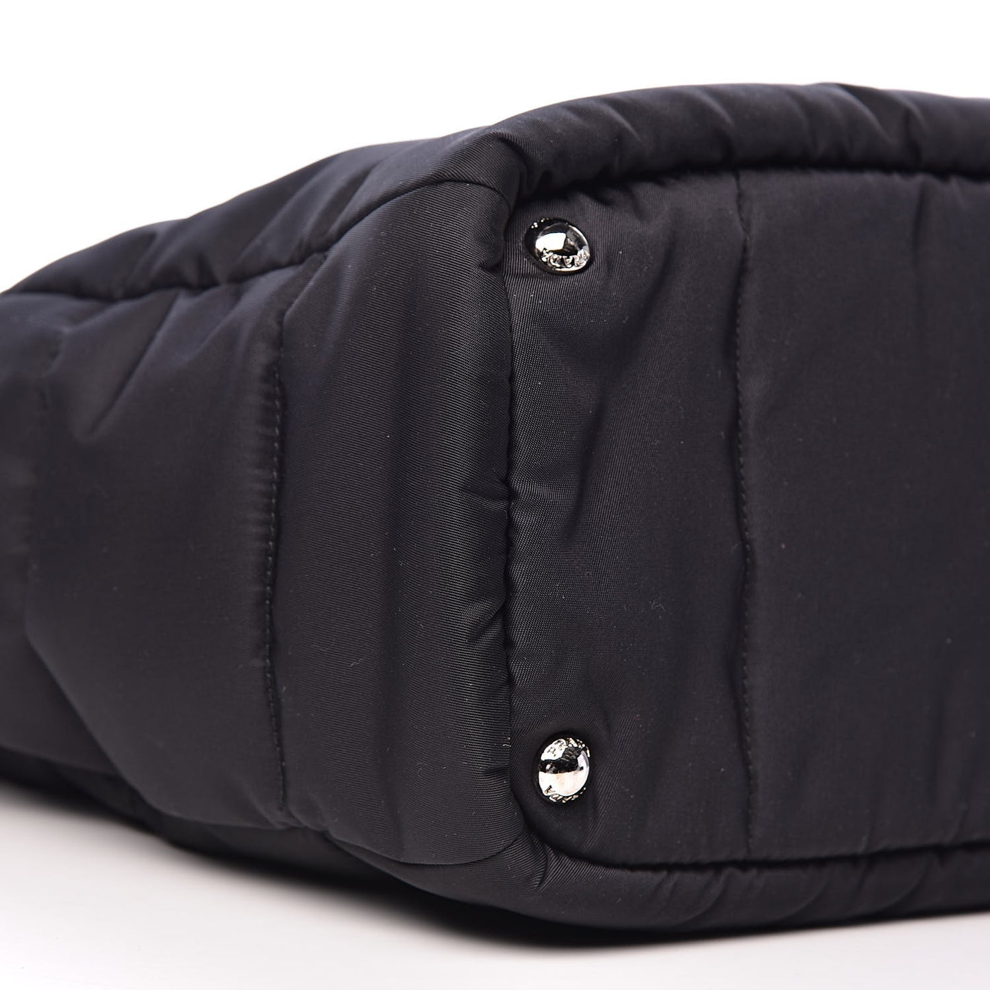 Tessuto Nylon Bomber Tote Black