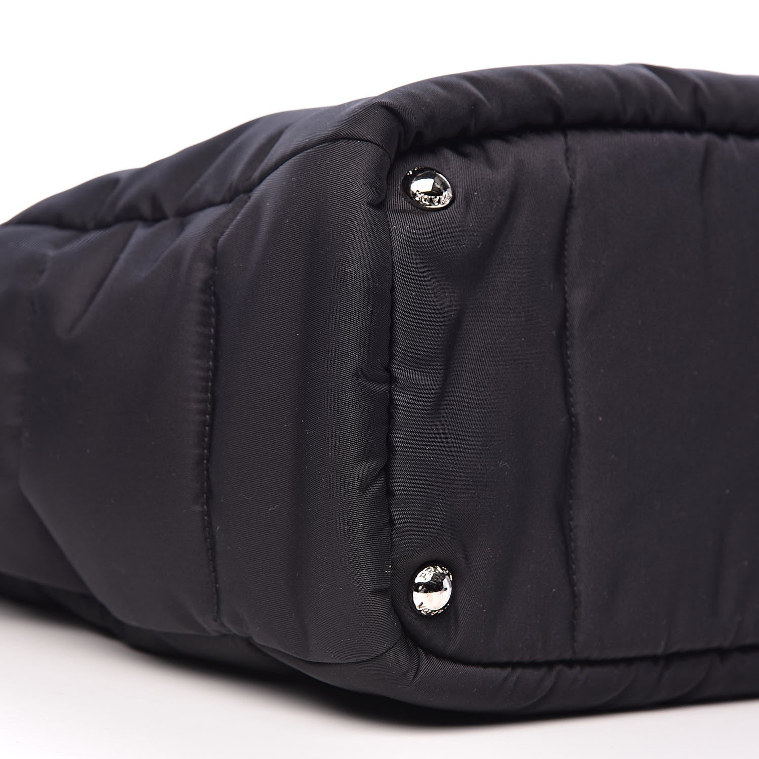 Prada Tessuto Nylon Bomber Tote Black 8 of 10