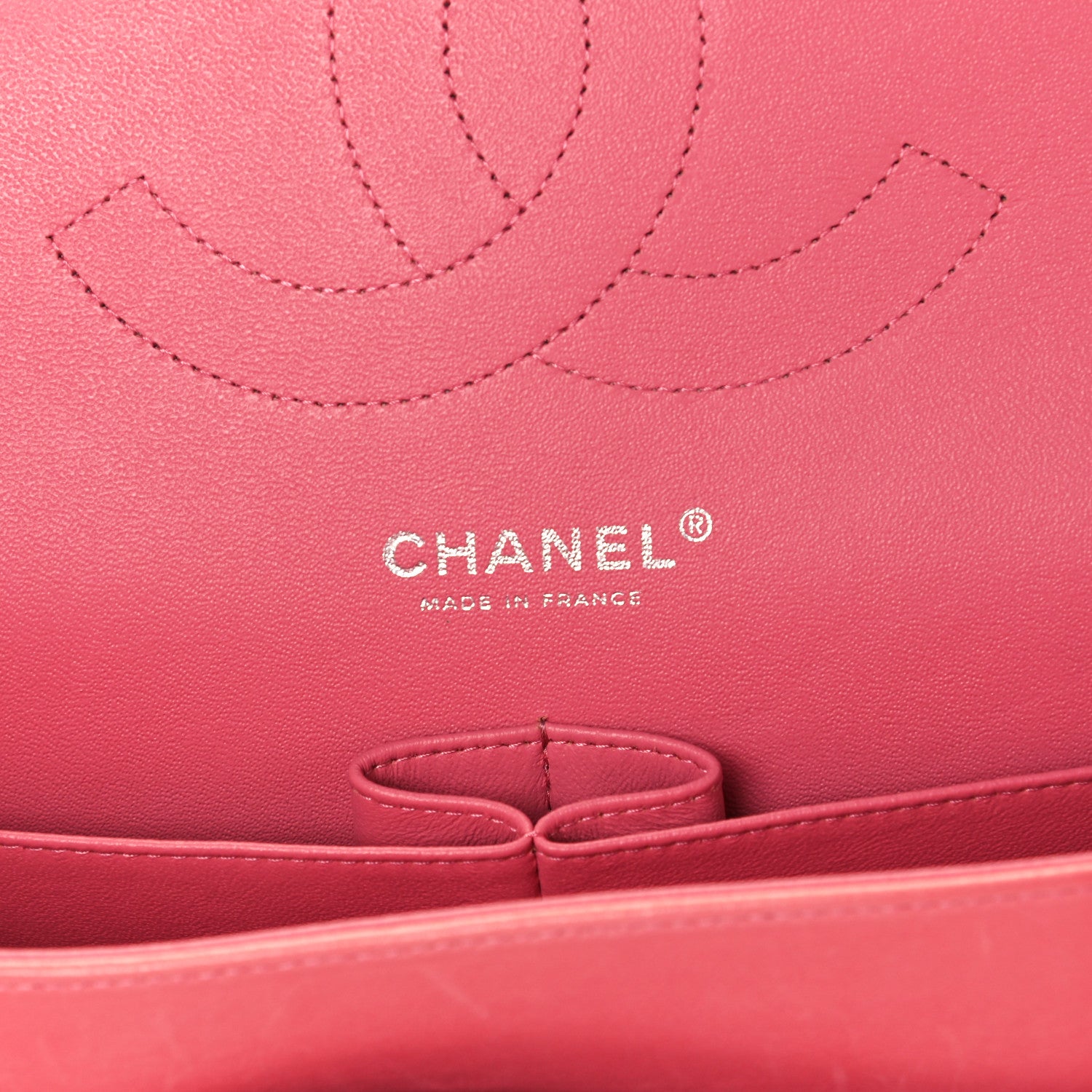 Chanel Lambskin Quilted Jumbo Double Flap Pink 6 of 11