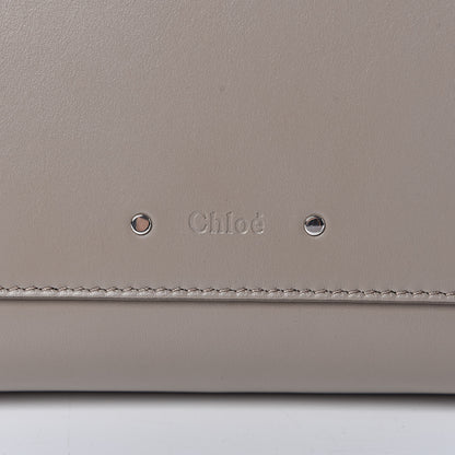 Chloe Shiny Calfskin Mini Annie Shoulder Bag Motty Grey 7 of 10