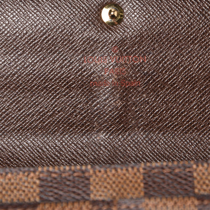Louis Vuitton Damier Ebene Sarah Wallet 6 of 13
