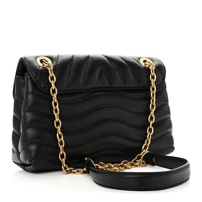 Louis Vuitton Calfskin New Wave Chain MM NM Black 3 of 9