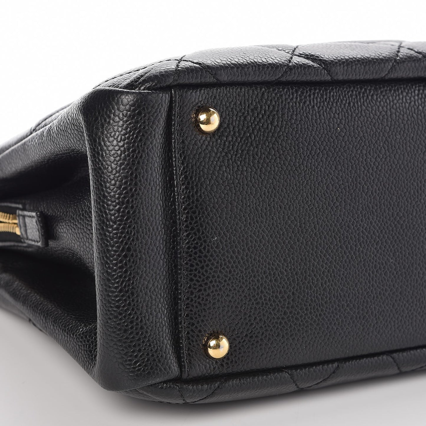Caviar Quilted CC Timeless Tote Black