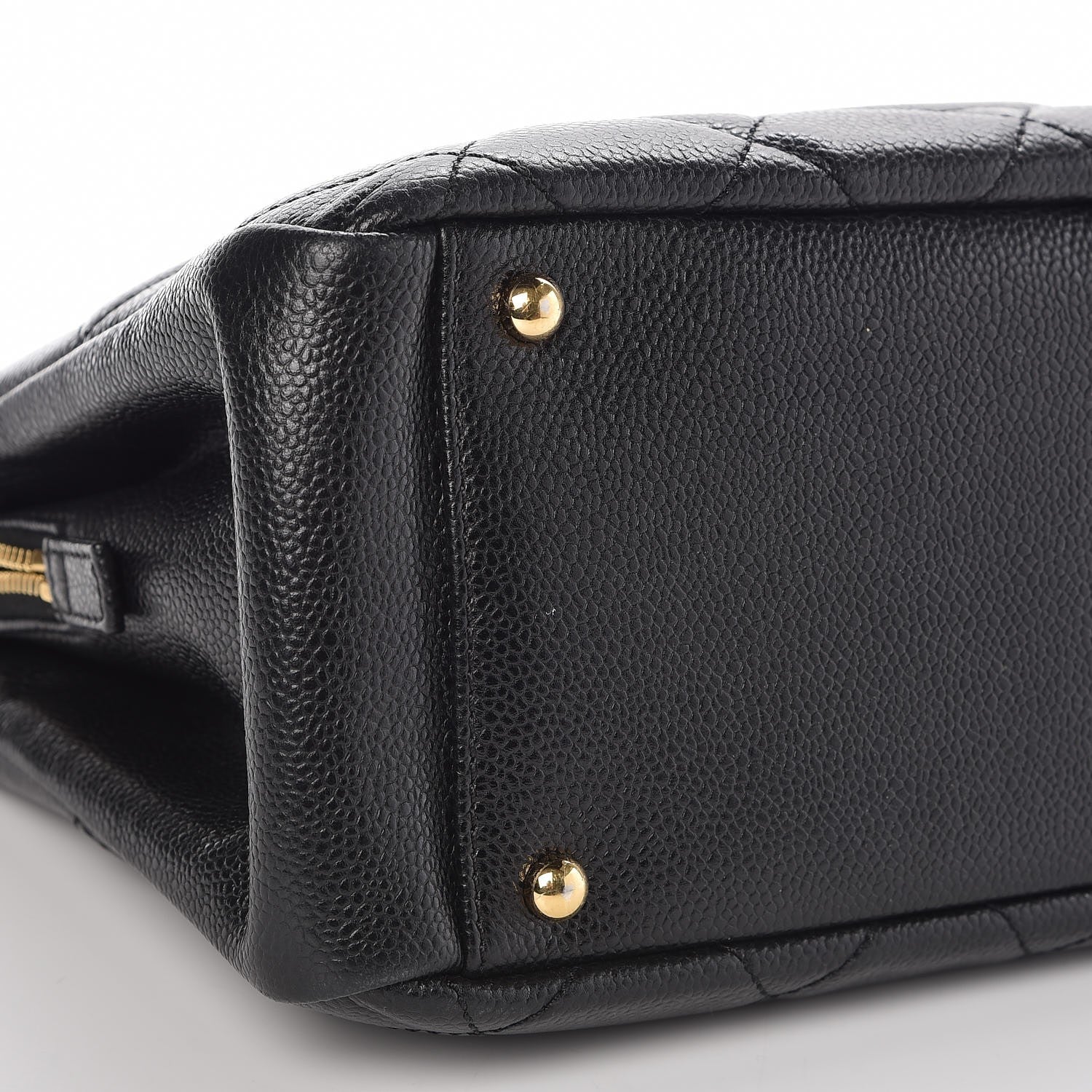Chanel Caviar Quilted CC Timeless Tote Black 9 of 10