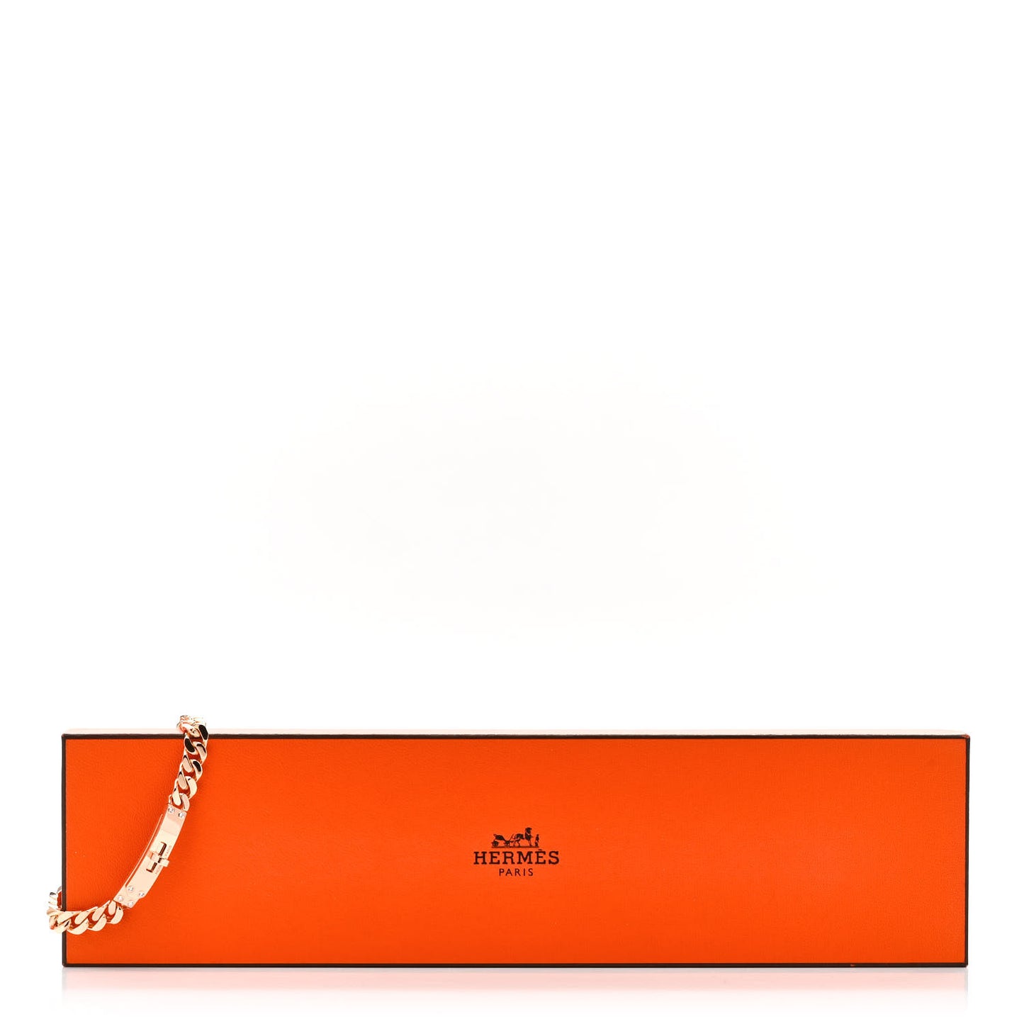 18K Rose Gold Diamond PM Kelly Chaine Bracelet ST